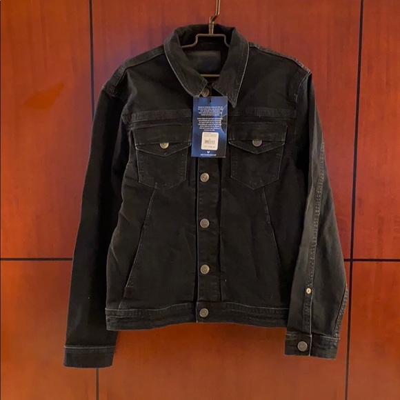 Brand New True Religion Black Jean Jacket - Picture 2 of 8